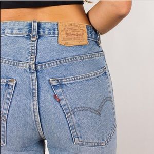 Vintage Levi’s 550 WEDGIE fit